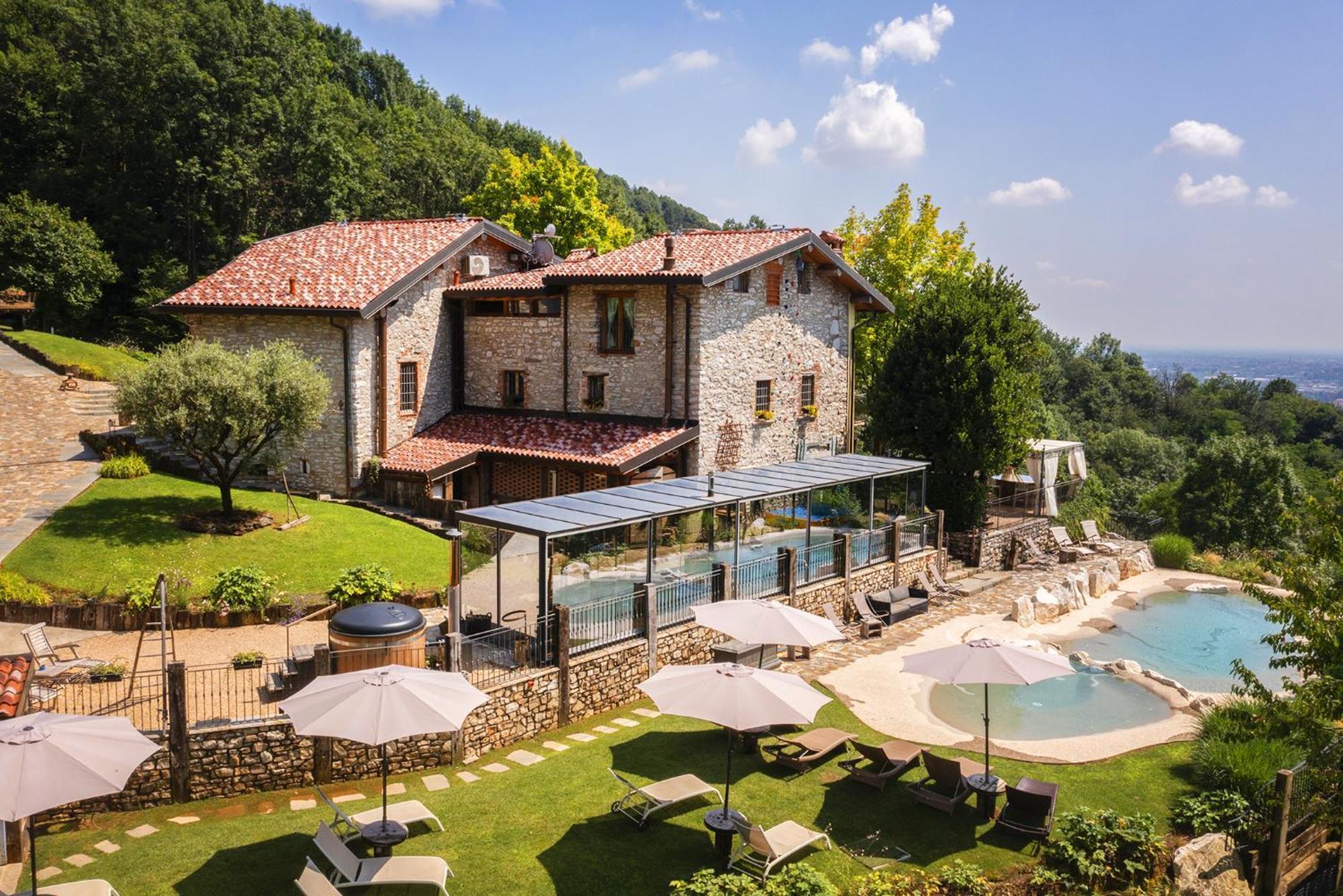 Agriturismo Ca' Fenile Alzano Lombardo ภายนอก รูปภาพ